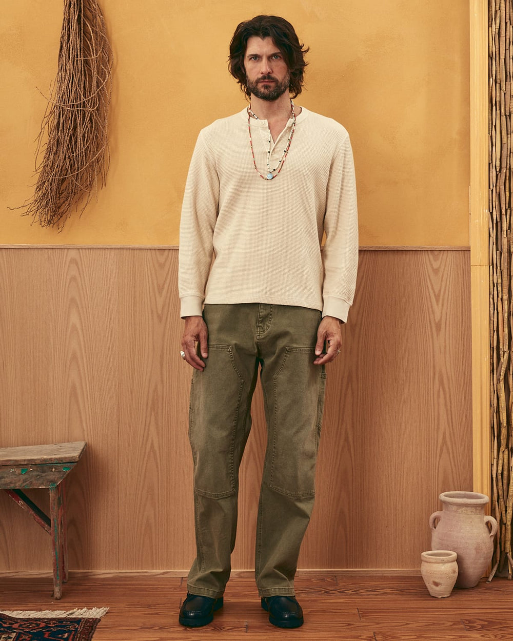 Waffle Henley - Natural-Henley-Siena-Corridor