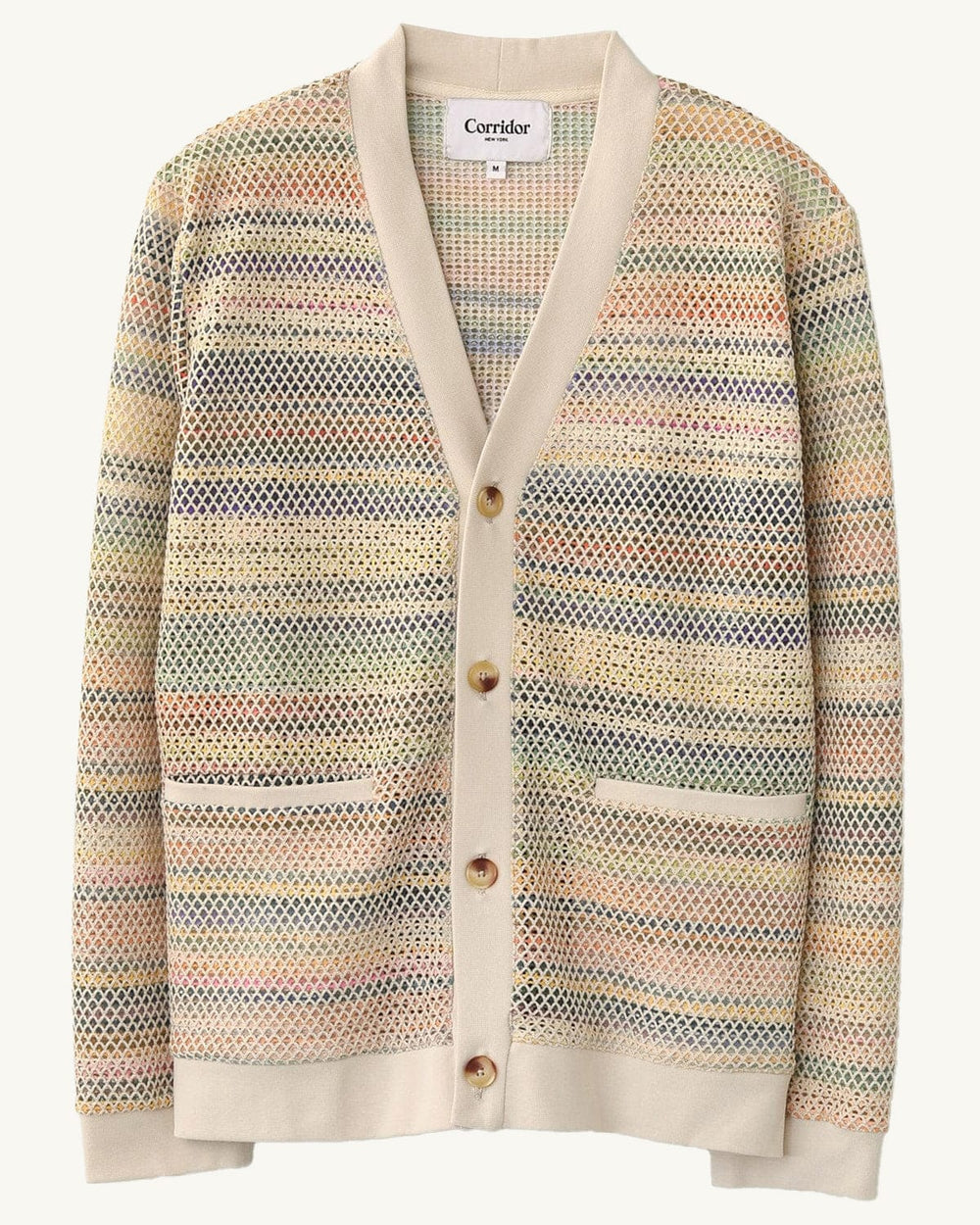 Rainbow Mesh Cardigan-Cardigan-Corridor-Corridor