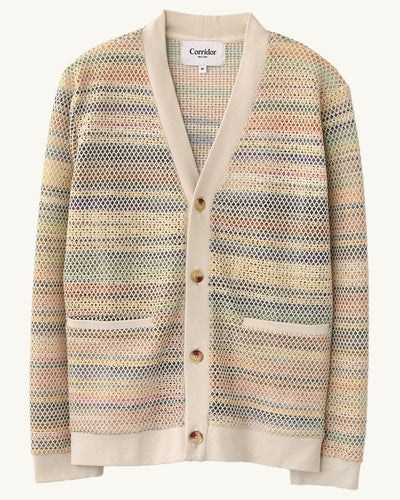 Rainbow Mesh Cardigan-Cardigan-Corridor-Corridor