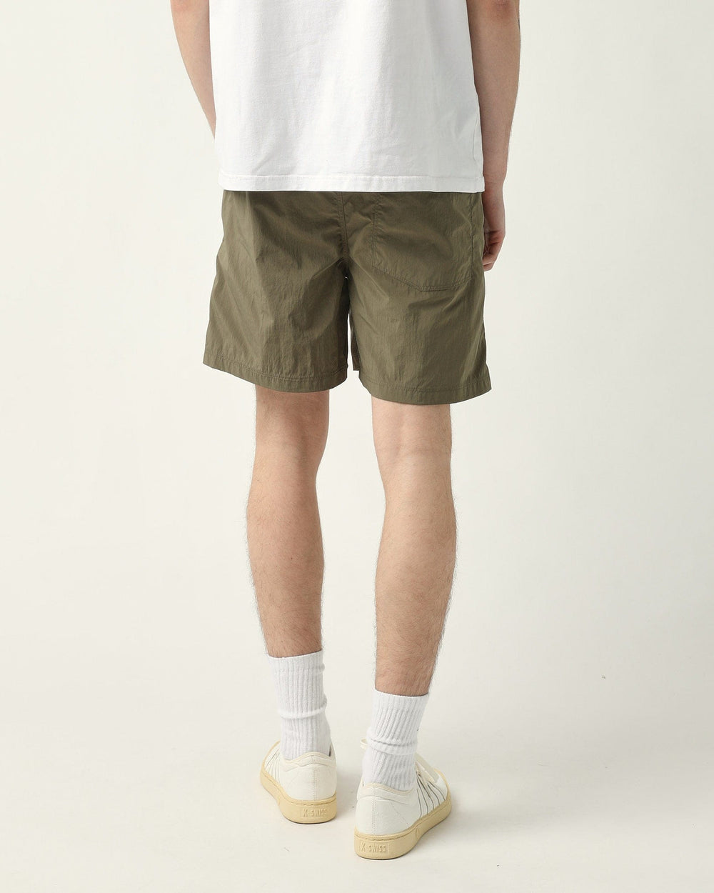 Nylon Shorts - Army-Draw String Shorts-Corridor-Corridor