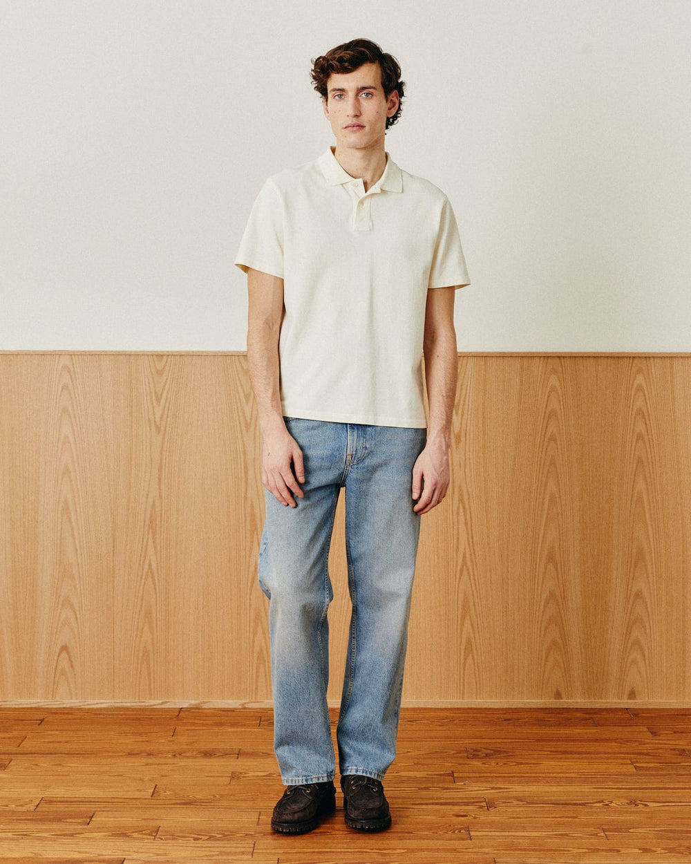 Pique Polo - White-T-Shirt-Siena-Corridor