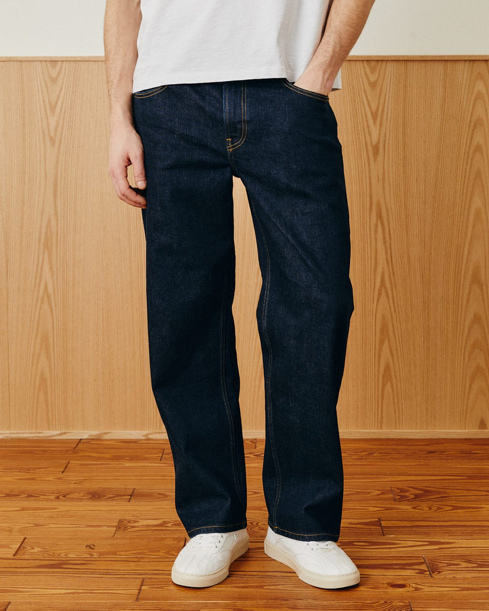 Rinse Wash Jean - Indigo-Jeans-Real-Corridor