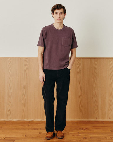 Garment Dye Tee - Wine