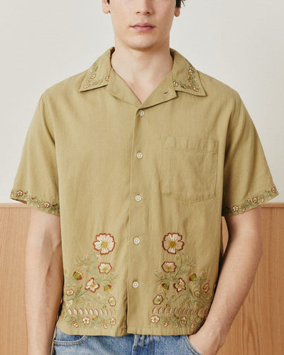 Augusta SS-SS Camp w/ 1 Chest Pocket-Original Madras Trading Co. (OMTC)-Corridor
