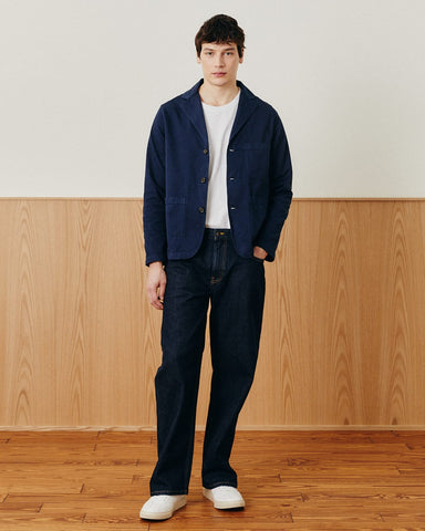 Twill Blazer - Navy