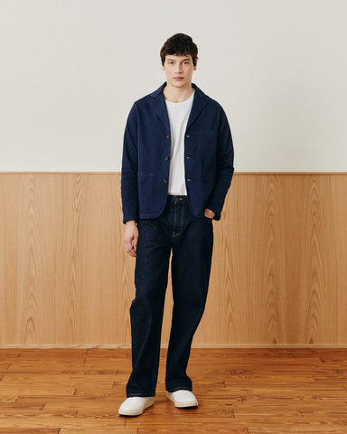 Twill Blazer - Navy