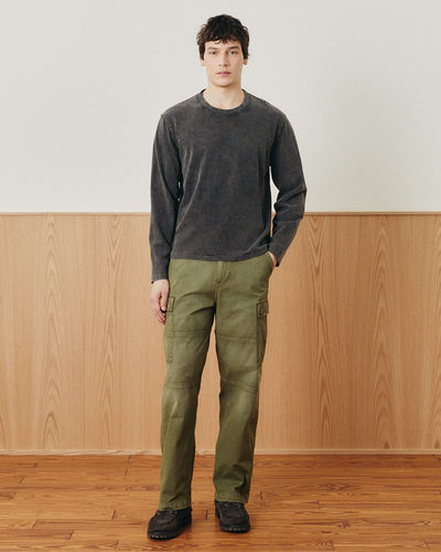Garment Dye LS Tee - Black-T-Shirt LS-Siena-Corridor