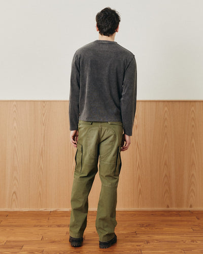 Garment Dye LS Tee - Black-T-Shirt LS-Siena-Corridor