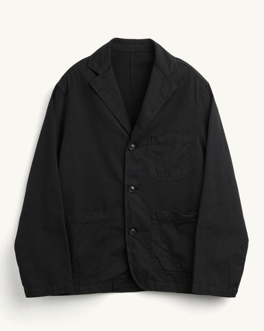 Twill Blazer - Black