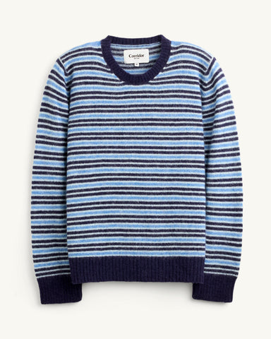 Reggie Stripe Crewneck