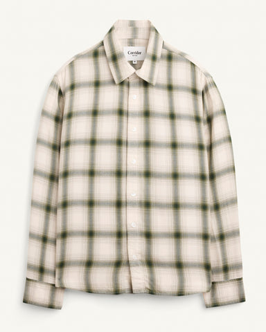 Shadow Check  LS - Green