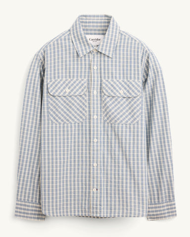 Americana Check LS - Blue
