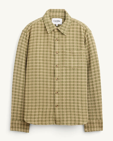 Reverse Tweed LS - Green