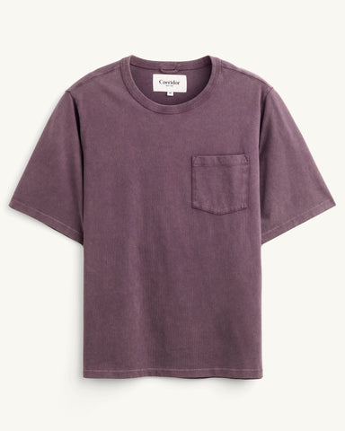 Garment Dye Tee - Wine