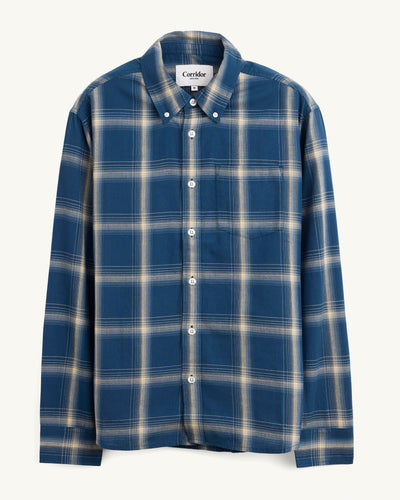 Atlantic Plaid LS-Long Sleeve Shirt-Original Madras Trading Co. (OMTC)-Corridor