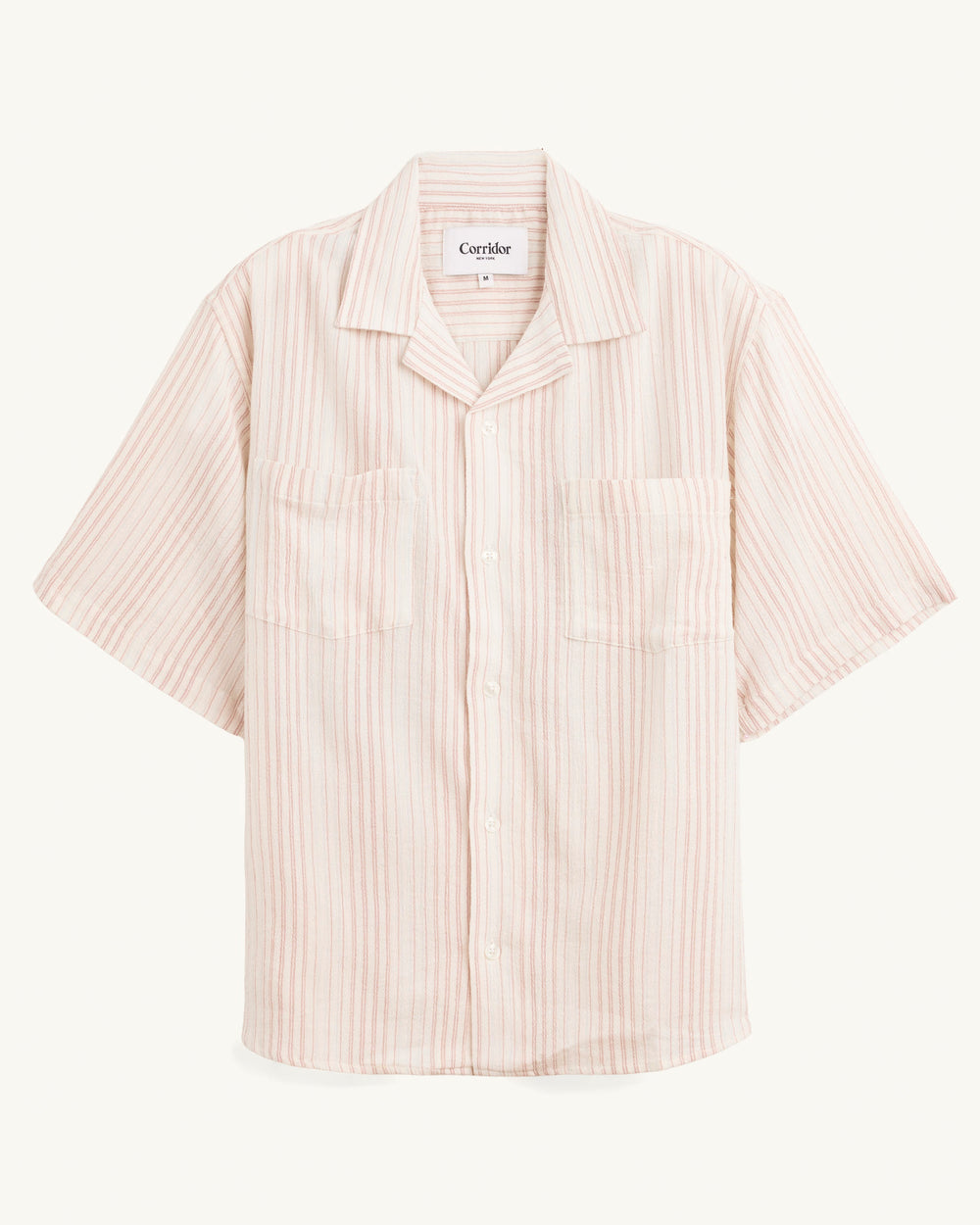 Riley Stripe SS-Short Sleeve Shirt-Original Madras Trading Co. (OMTC)-Corridor