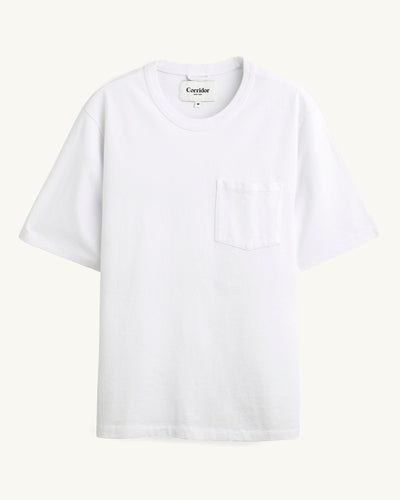 Garment Dye Tee - White-T-Shirt-Siena-Corridor