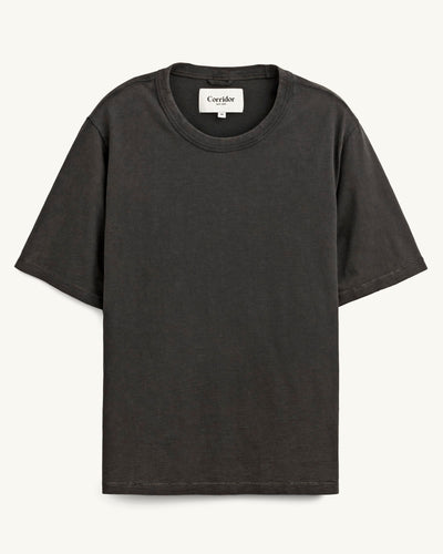 Slub Tee - Black-T-Shirt-Siena-Corridor