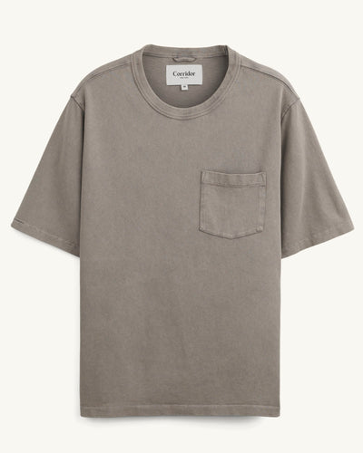 Garment Dye Tee - Smoke-T-Shirt-Siena-Corridor