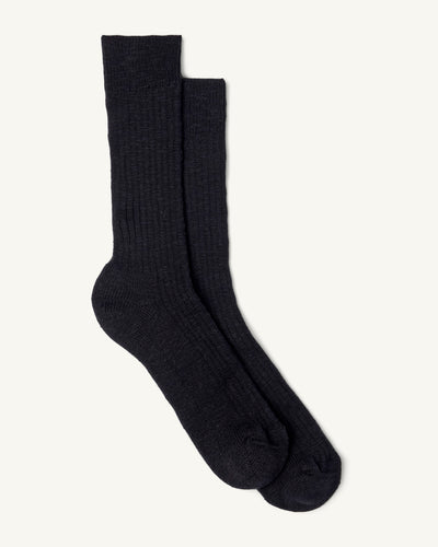 Slub Sock - Black-Socks-CPI-Corridor