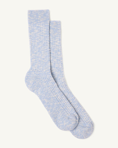Slub Sock - Blue-Socks-CPI-Corridor