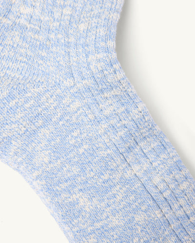 Slub Sock - Blue-Socks-CPI-Corridor