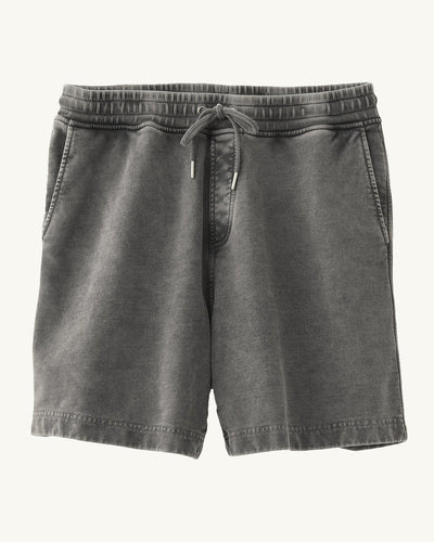 Garment Dyed Shorts - Black-Sweat Short-Siena-Corridor