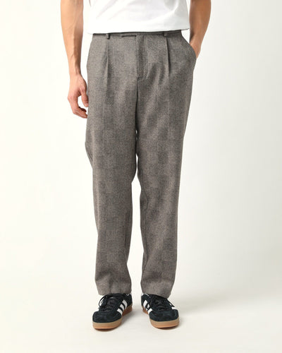 Check Pleated Trouser-Trousers-Corridor-Corridor