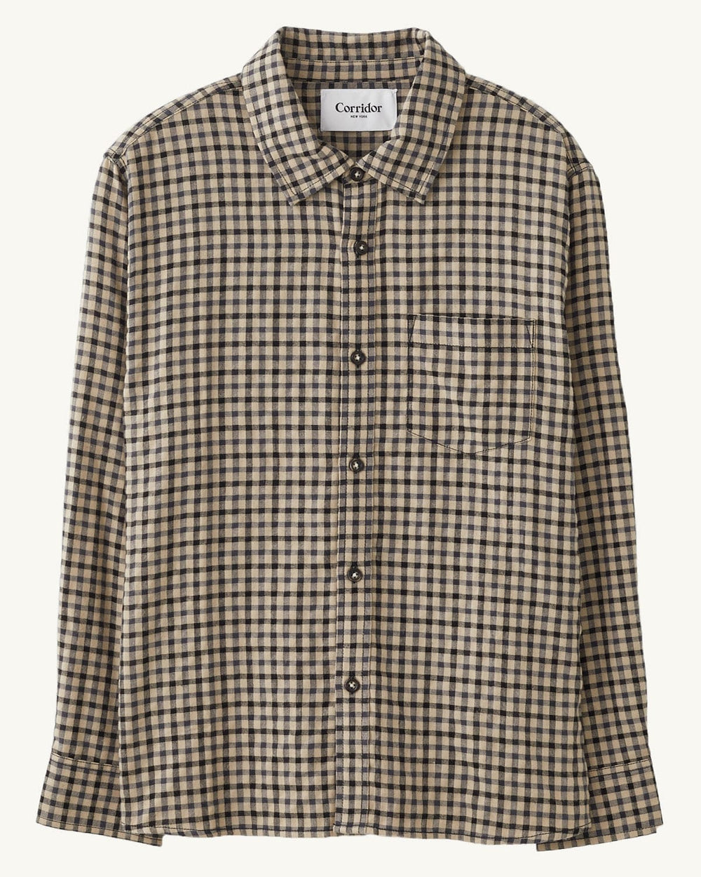 Fall Check LS-Long Sleeve Shirt-Original Madras Trading Co. (OMTC)-Corridor