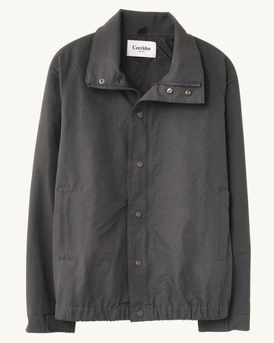 Dock Jacket - Grey-Zip Jacket-Black Q-Corridor