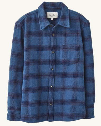 Appalachian Plaid LS - Navy