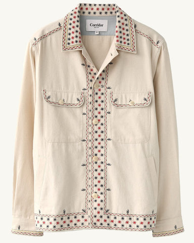 Starlight Embroidered Military Jacket