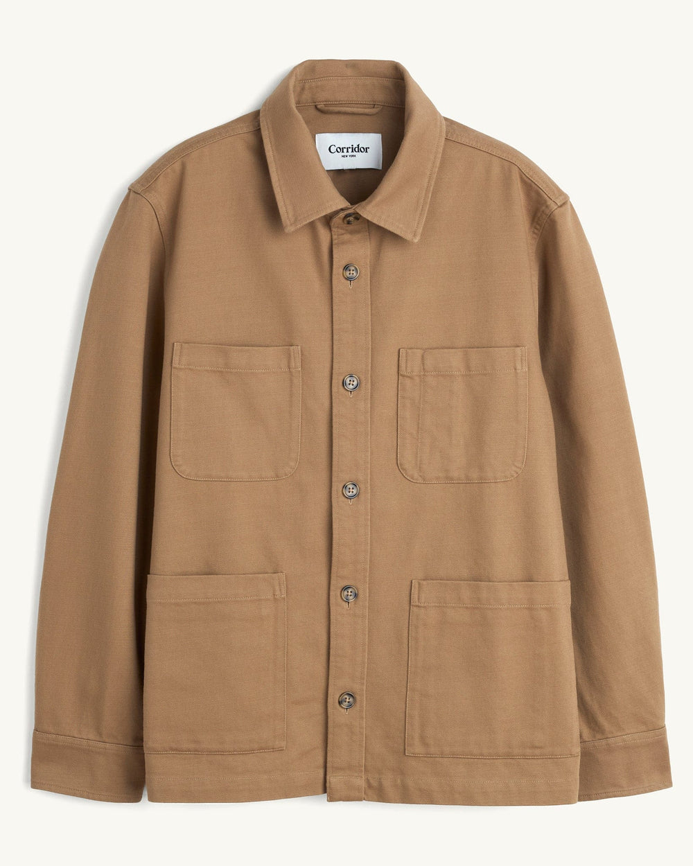 Misha Overshirt - TAN-Overshirts-Black Q-Corridor