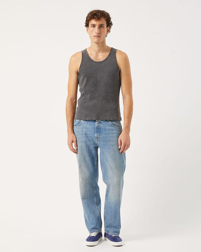 Ribbed Tank - Black-Tank Top-Siena-Corridor