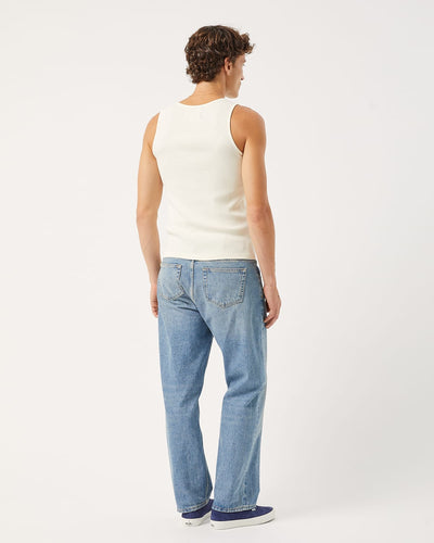 Ribbed Tank - White-Tank Top-Siena-Corridor