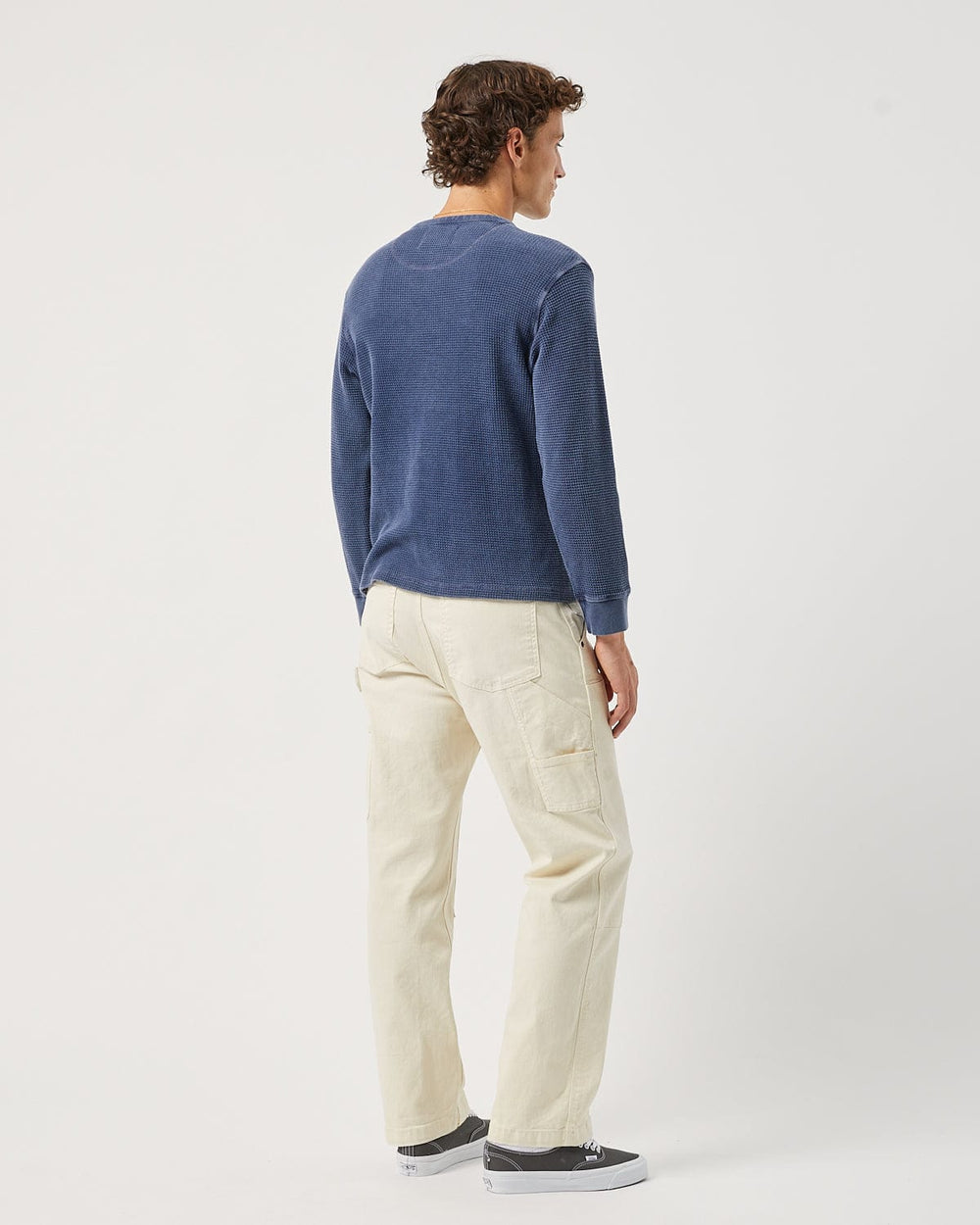 Waffle Henley - Navy-Henley-Siena-Corridor