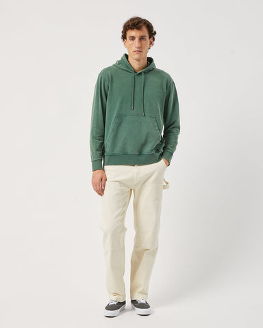 French Terry Hoodie - Washed Alpine