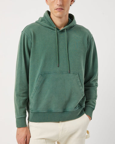 French Terry Hoodie - Washed Alpine