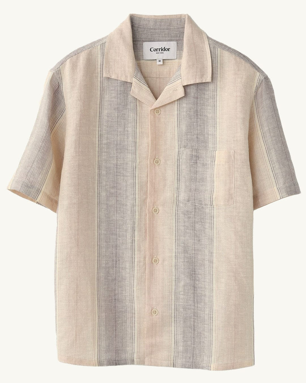 Sunset Stripe SS Camp-Short Sleeve Shirt-OMTC-Corridor