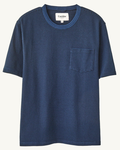 Striped Tee-T-Shirt-Siena-Corridor