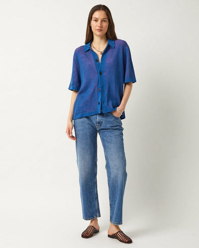 Plated SS - Blue-Knit Buttondown-Corridor-Corridor