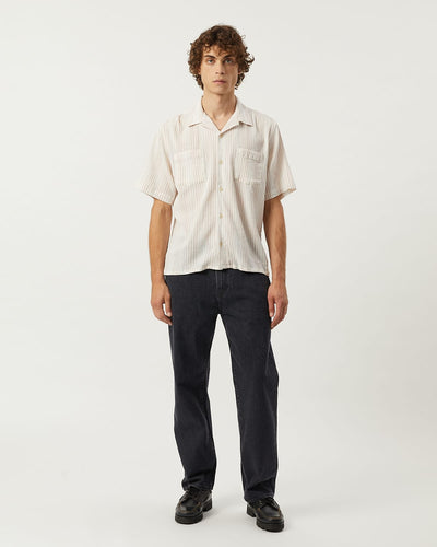 Riley Stripe SS-Short Sleeve Shirt-Original Madras Trading Co. (OMTC)-Corridor
