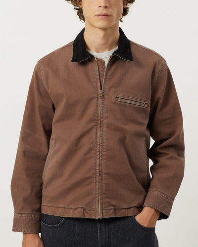 Utility Jacket - Brown-Zip Jacket-Real-Corridor