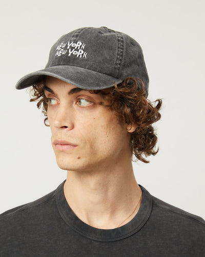 80s NY Cap - Black-Cap-Merch Sourcing-Corridor