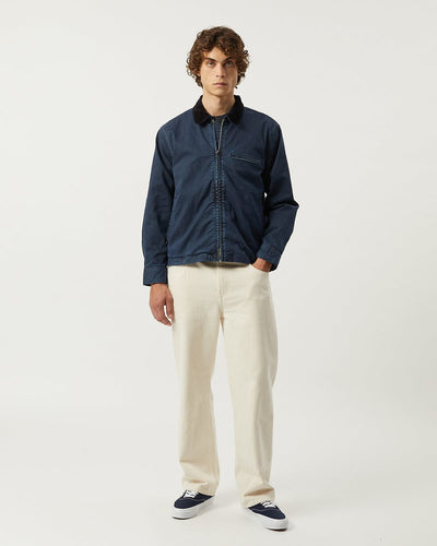 Utility Jacket - Navy-Zip Jacket-Real-Corridor