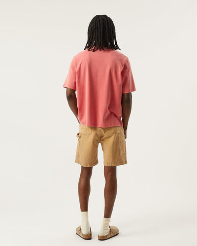 Garment Dye Tee - Red-T-Shirt-Siena-Corridor