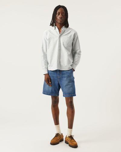 Stripe Oxford LS - Green-LS-Somelos-Corridor
