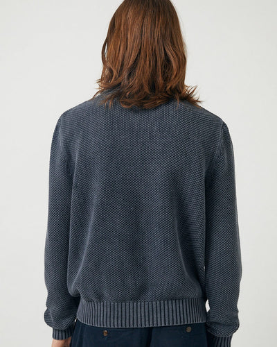 Pocket Crewneck - Black-Crewneck Sweater-Alpafina-Corridor