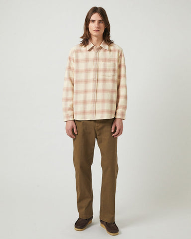 Appalachian Plaid LS - Natural