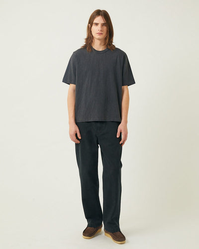 Heavy Twill Trouser - Black-Trouser-Real-Corridor